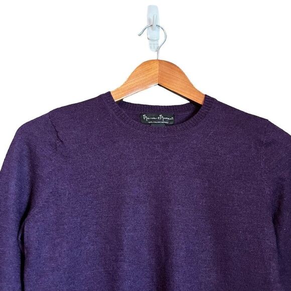 Mercer & Madison purple 100% merino wool sweater - Picture 2 of 8